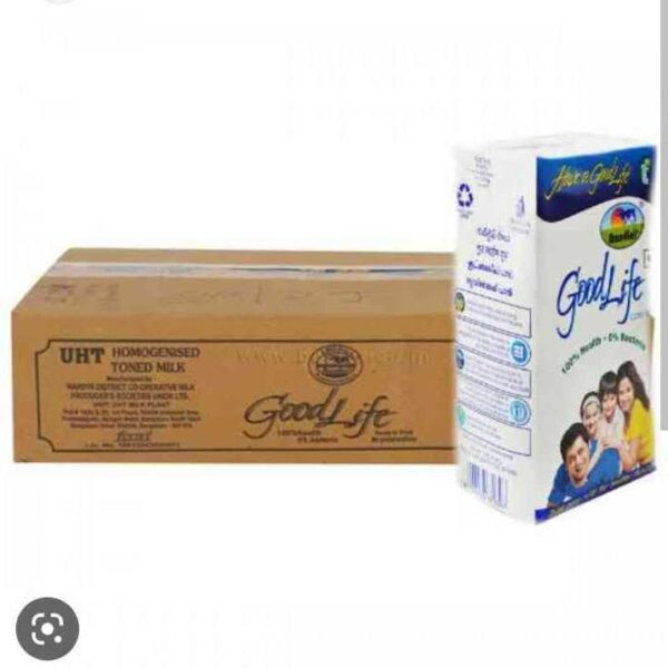 Nandini Good life Toned Milk 1 box ( Pack of 20 x 500ml)