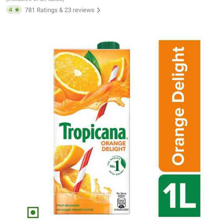 Tropicana Orange Delight 1 Litre