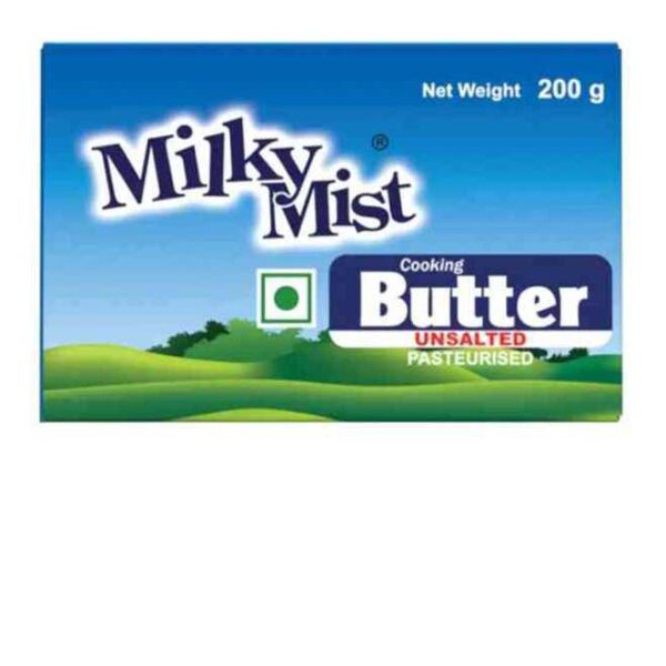 Milky Mist butter unsalted 200 Gms
