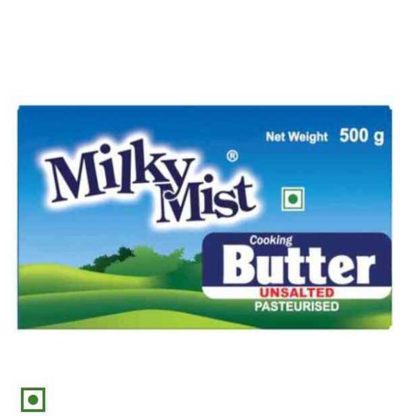Milky Mist butter unsalted 500 Gms