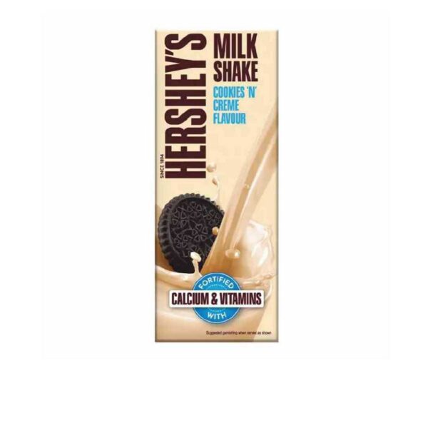 Hersheys Milk Shake Cookies N Creme Flavour 200 ml