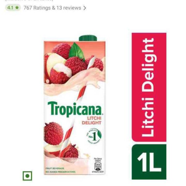 Tropicana Litchi Delight 1 Litre
