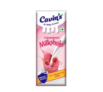 Cavins Strawberry MilkShake 180ml