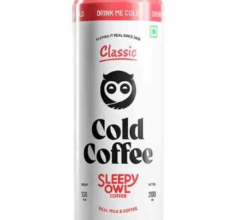 sleepy owl cold coffee classic 200ml