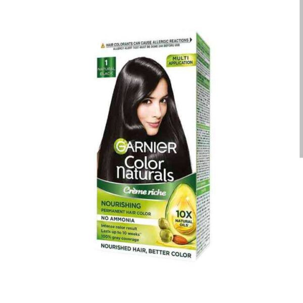 Garnier Color Natural Black 1  0 75ml +60gm (pakade)