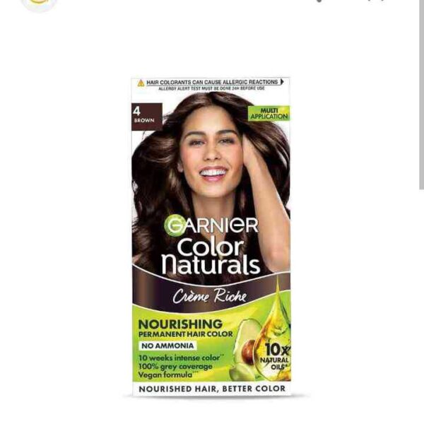 Garnier Color Natural Brown 4 0 30ml+30g