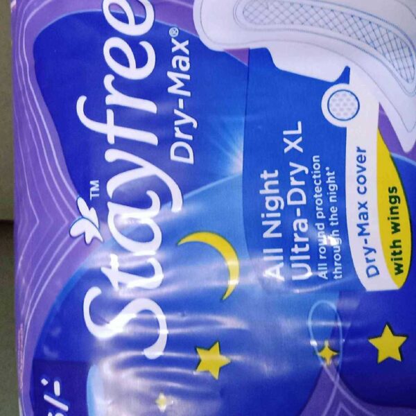 Stayfree Dry Max All Night Ultra dryXL Pads 14 Pcs