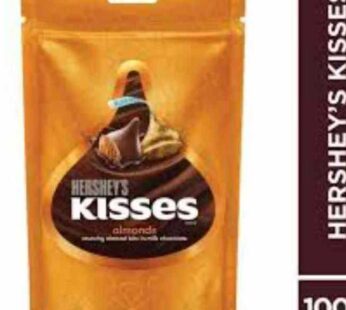 Hersheys Kisses Almond 100.8 gms