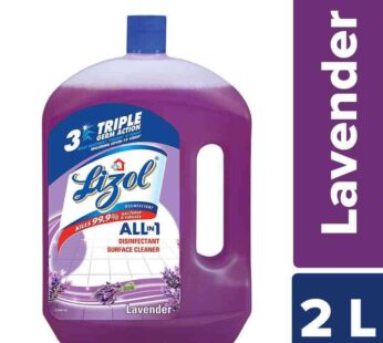 Lizol Disinfectant Floor Cleaner   Lavender 2 Litre