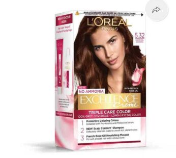 Loreal Paris Excellence Cream Caramel Brown 5 32 70ml + 60g