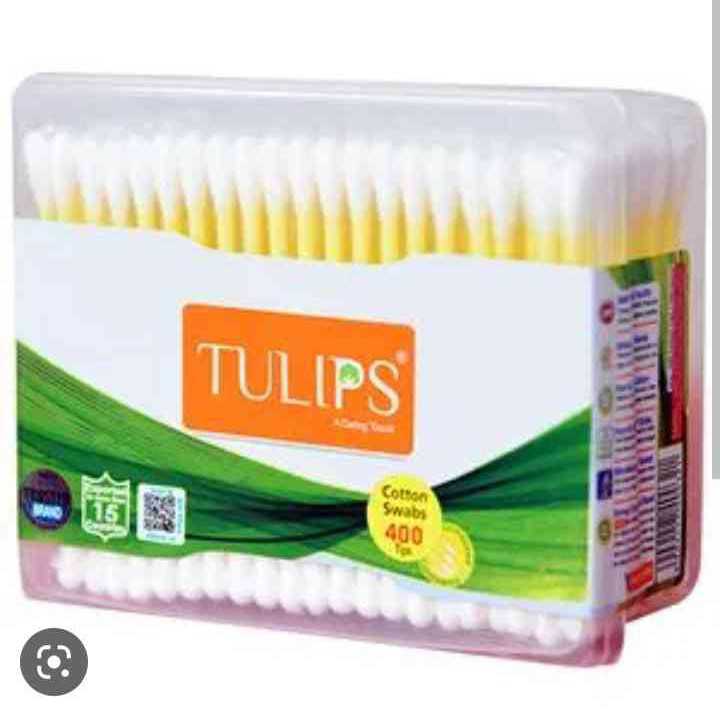 Tulips Cotton Buds Stick