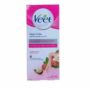 Veet Professional Waxing Strips Kit for Normal Skin, 8 Strips Gel Wax Hair Removal