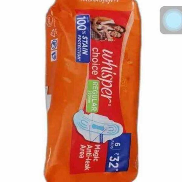 Whisper Choice Regular With Wings 7 Pcs
