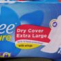Stayfree Secure Dry Cover Extra large with Wings 7N