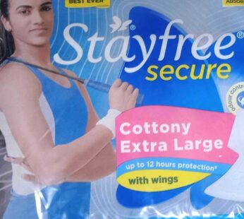 Stayfree Secure Cottony Extra Large with Wings 20 pads