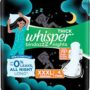 Whisper Bindazzz Nights XXXL 20 pads