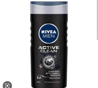 Nivea Men Active Clean Active CharCoal Shower Gel 500ml