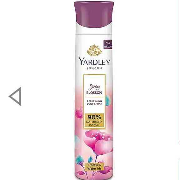 Yardley London Spring Blossom Refreshing Body Spray Freesia   Water Iris 150ml