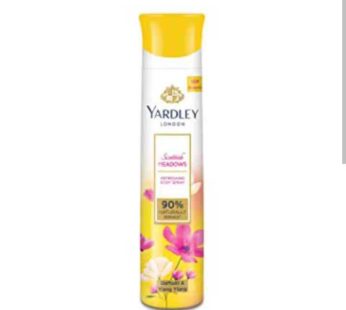 Yardley London Scottish Meadows Refreshing Body Spray Daffodil   Ylang Ylang 150ml
