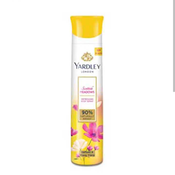 Yardley London Scottish Meadows Refreshing Body Spray Daffodil   Ylang Ylang 150ml