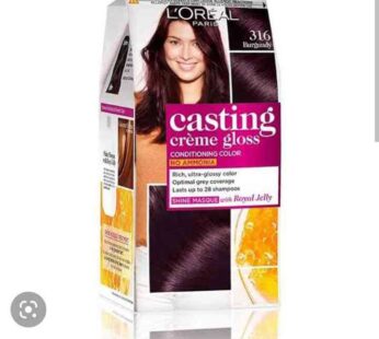 Loreal Paris Casting Creme Gloss Color Burgundy 316 21g+24ml