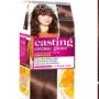 Loreal Paris Casting Creme Gloss Medium Brown 500 87.5g + 72ml + Free 192.5ml