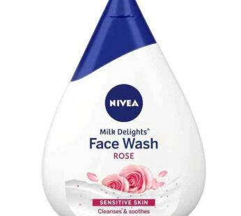 Nivea Milk Delights Face Wash Rose Sensitive Skin 50ml