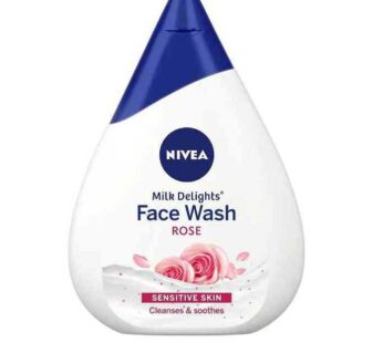 Nivea Milk Delights Face Wash Rose Sensitive Skin 100ml