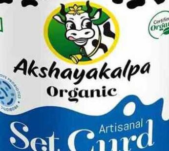 akshayakalpa organic set curd dahi 200g
