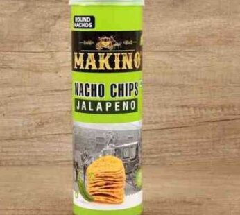 makino round nachos jalapeno 110g