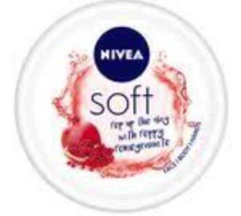 Nivea soft pomegranate face body hands cream 100ml