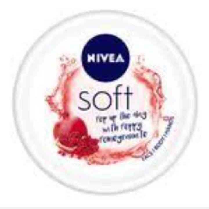 Nivea soft pomegranate face body hands cream 100ml