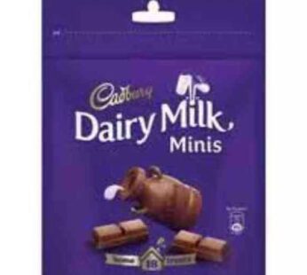 Cadbury dairy milk chocolate minis 126g