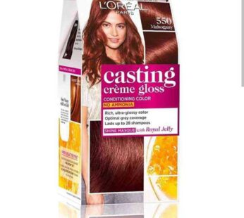 loreal paris casting creme gloss no ammonia 550 mahogany 75ml