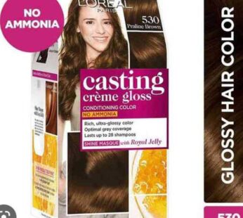 loreal paris casting creme gloss no ammonia 530 praline brown 75ml