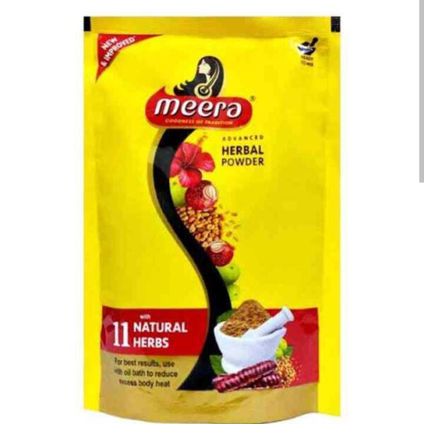 Meera Advance Herbal Powder 11 Natural Herbs 80 gms pouch