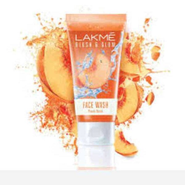 Lakme Blush   Glow Peach Burst Facewash 100g