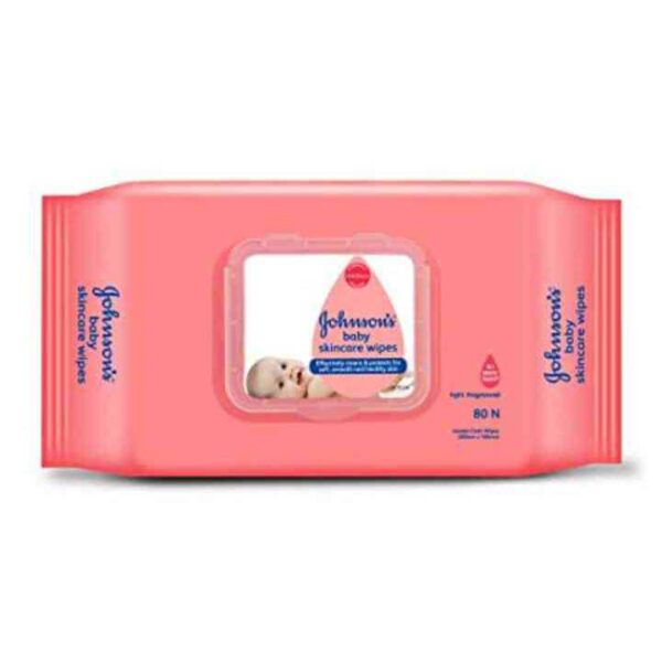 Johnsons Baby Skincare Wipes 72 Wipes