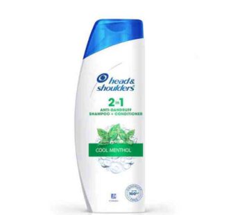 Head Shoulder 2 In 1 Anti Dandruff Cool Menthol Shampoo Conditioner 340ml