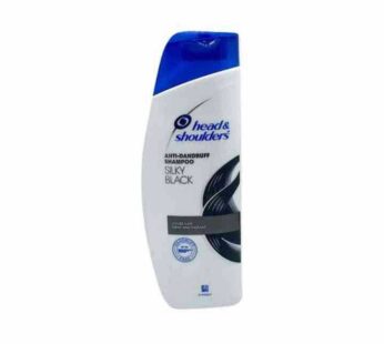 Head Shoulder Silky Black Anti Dandruff Shampoo 340ml