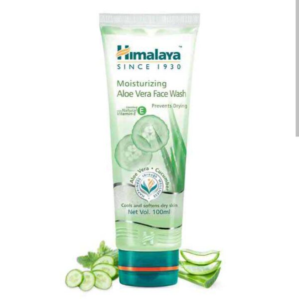 Himalaya Moisturizing Aloe Vera Face Wash 100 ml
