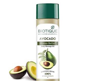 Biotique Bio Avocado Stress Relief Body Massage Oil 200 ml