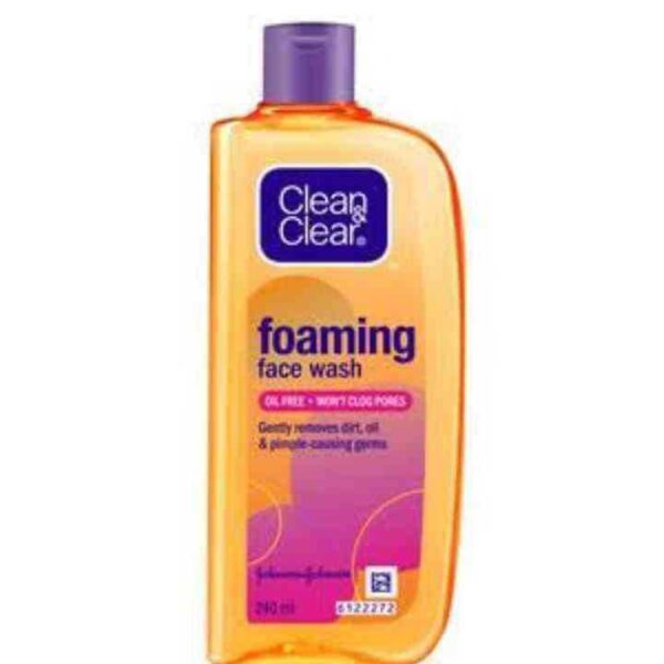 Clean Clear Foaming Facewash 50 ml