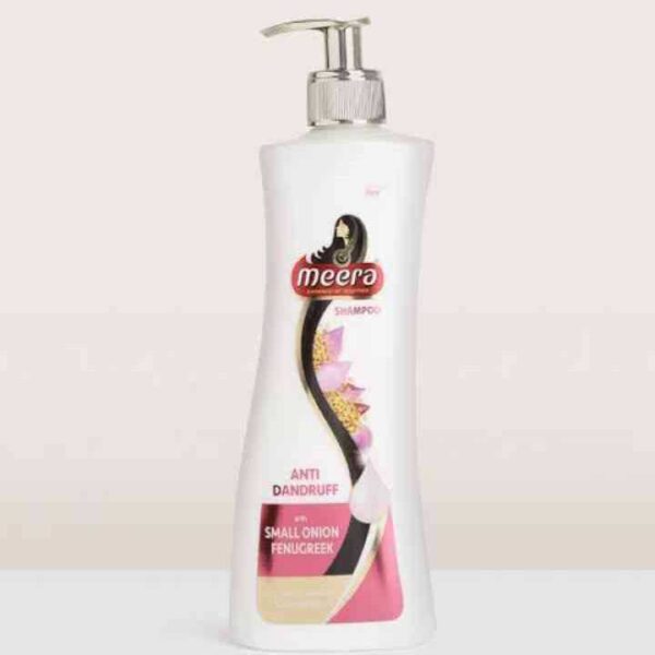 Meera Anti Dandruff With small onion    fenugreek  Shampoo 340ml