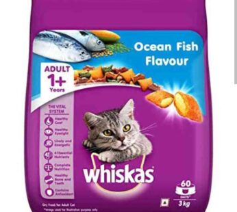 Whiskas Ocean Fish Flavour For Adult 1 Years 480 gms