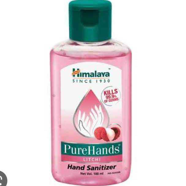 Himalaya Pure Hands Litchi Hand Sanitizer 100ml