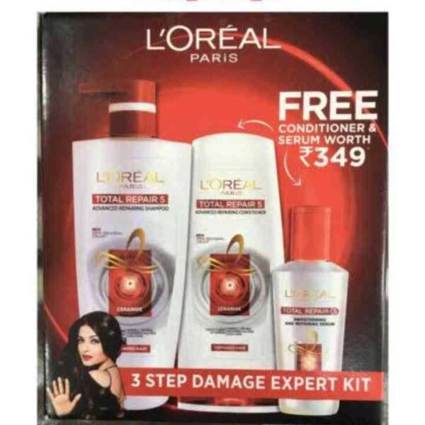 Loreal paris free conditioner g serum worth 704ml +192+ 40ml