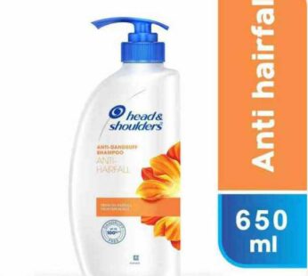 head shoulders anti dandruff shampoo anti hairfall 650ml