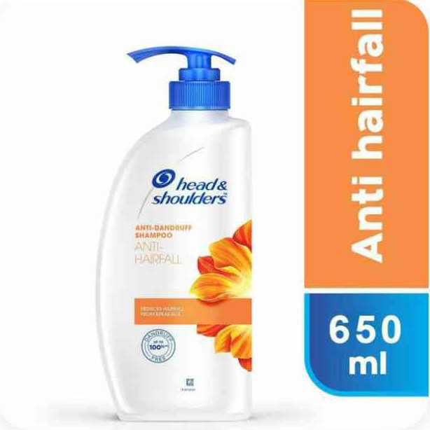 head shoulders anti dandruff shampoo anti hairfall 650ml