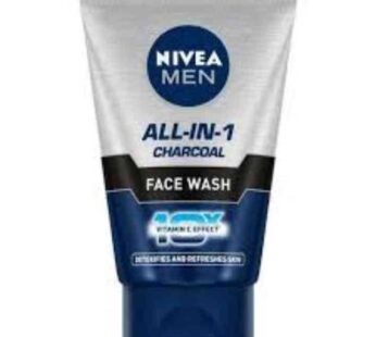 Nivea men all in 1 charcoal face wash 50g